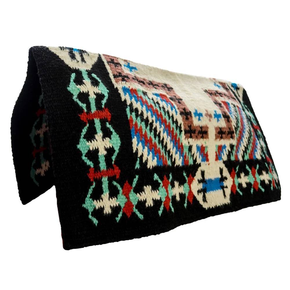 100502-16-113-34-36 TuffRider Tombstone Western Woven Saddle Blanket sku 100502-16-113-34-36