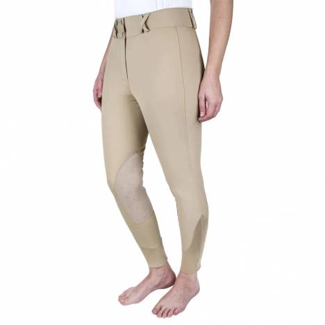Equine Couture Ladies Charlotte Suede Knee Patch Breeches