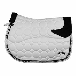Equine Couture Luxe Saddle Pad with Sherpa Fleece lining