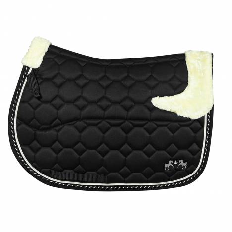 Equine Couture Luxe Saddle Pad with Sherpa Fleece lining