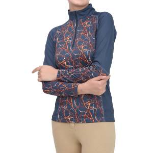 Equine Couture Ladies Snaffle Bridles Sport Shirt
