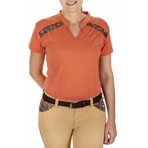 EcoRider by Equine Couture Ladies Thea Short Sleeve Sport Shirt