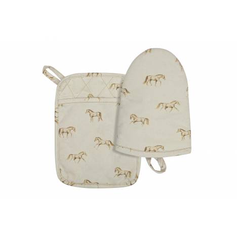 AWST Int'l Oven Mitt and Pot Holder Set