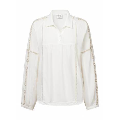 EQL by Kerrits Ladies Bit and Rein Embroidered Blouse