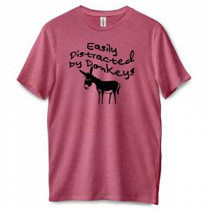 Distracted by Donkeys T-Shirt
