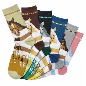 At the Fence Crew Socks