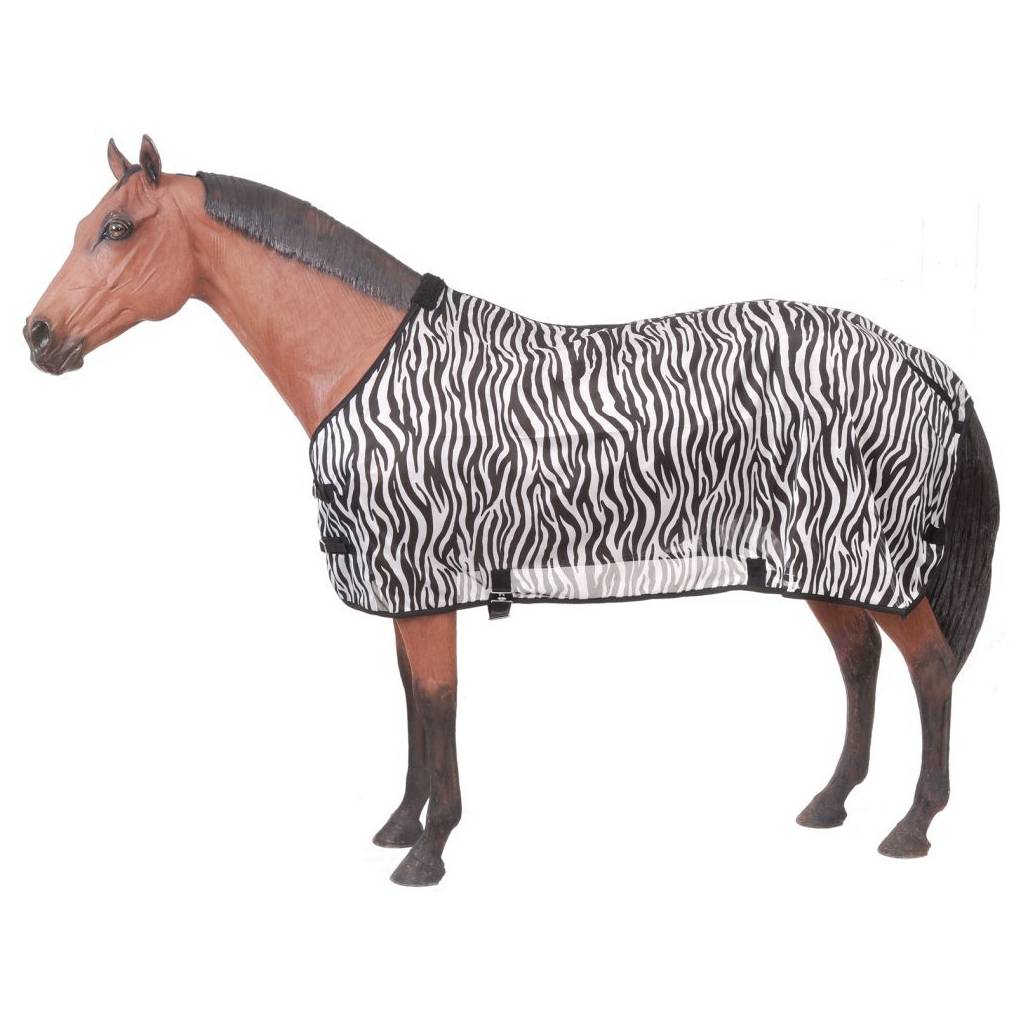 Tough1 Pony Zebra Mesh Fly Sheet