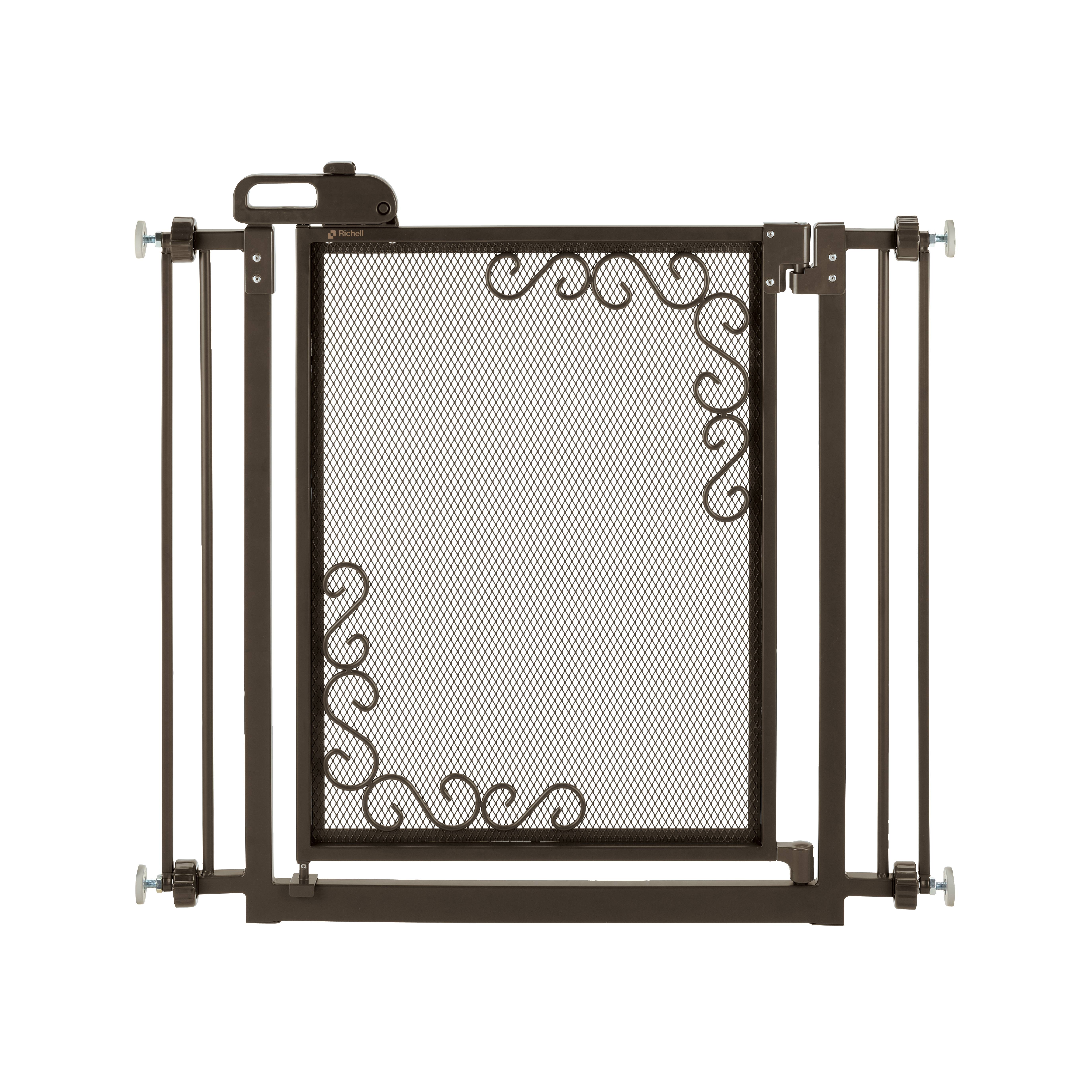 Richell One-Touch Metal Mesh Pet Gate