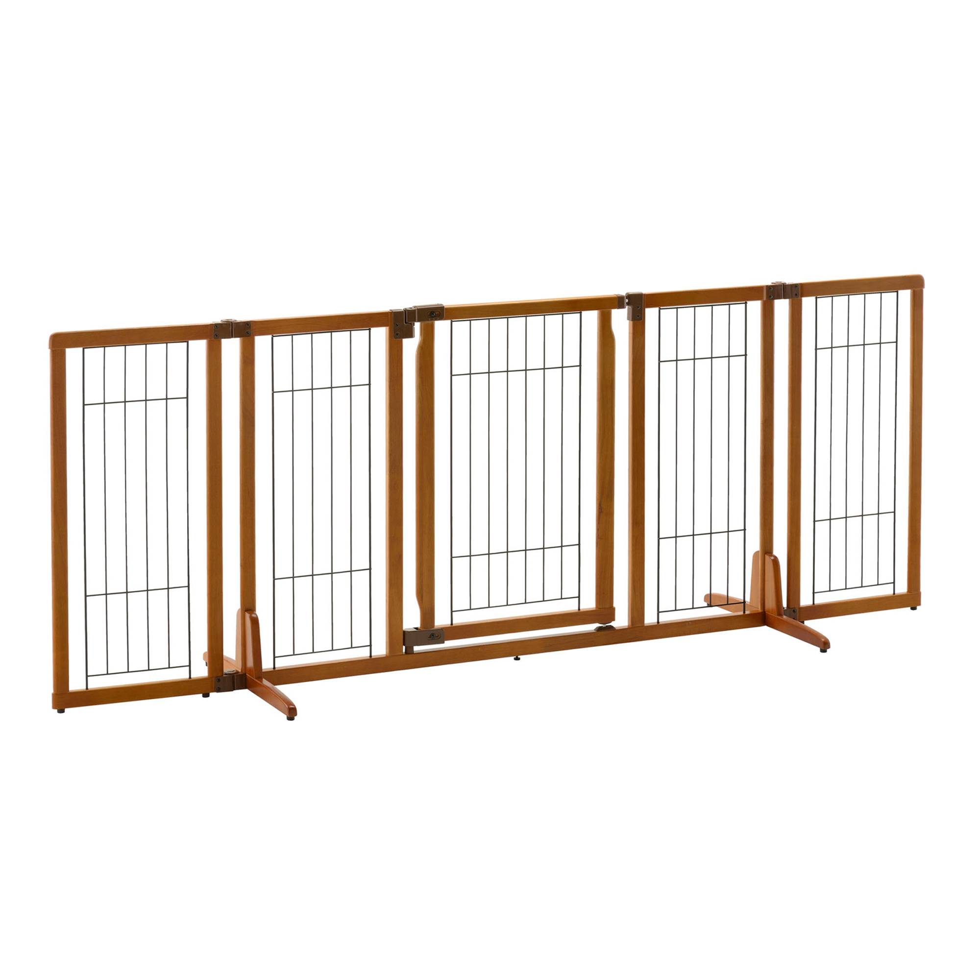 Richell Wide Premium Plus Freestanding Pet Gate
