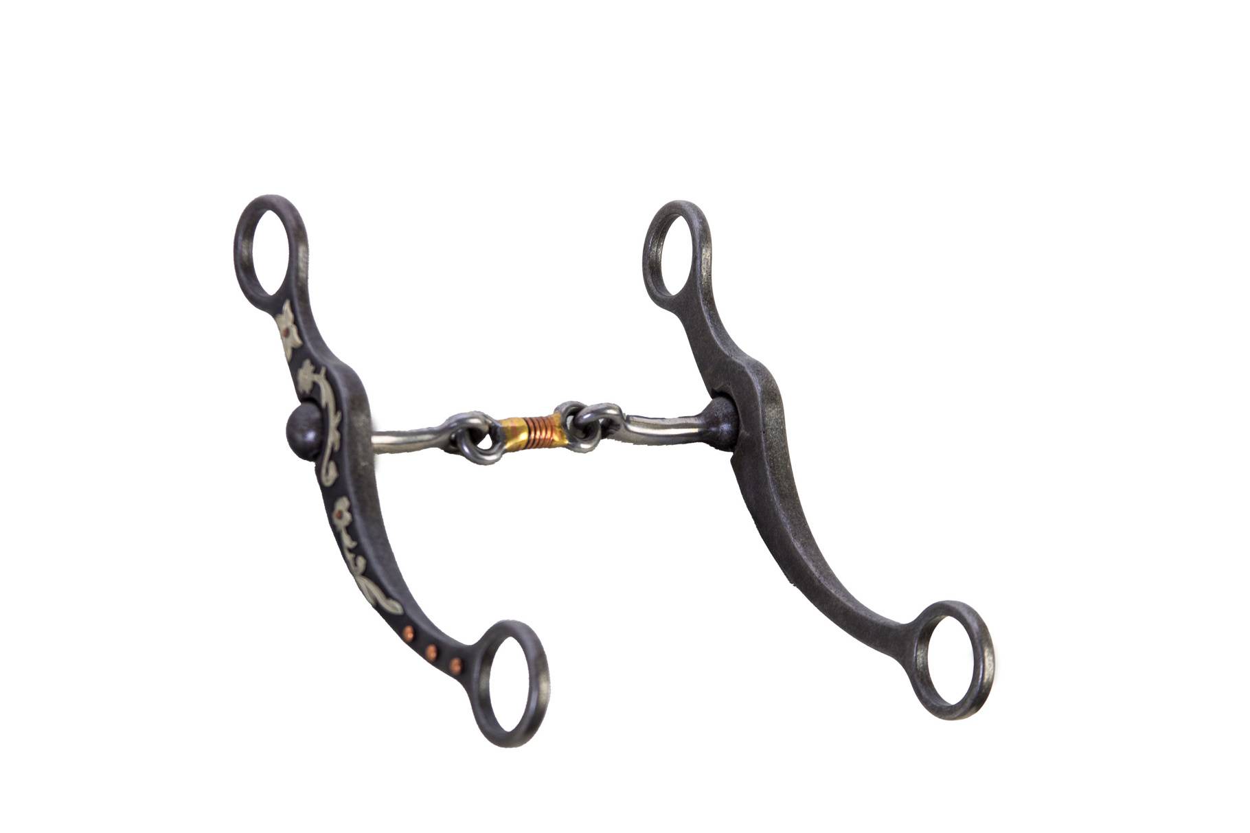 Dogbone Bit with Floral Trim