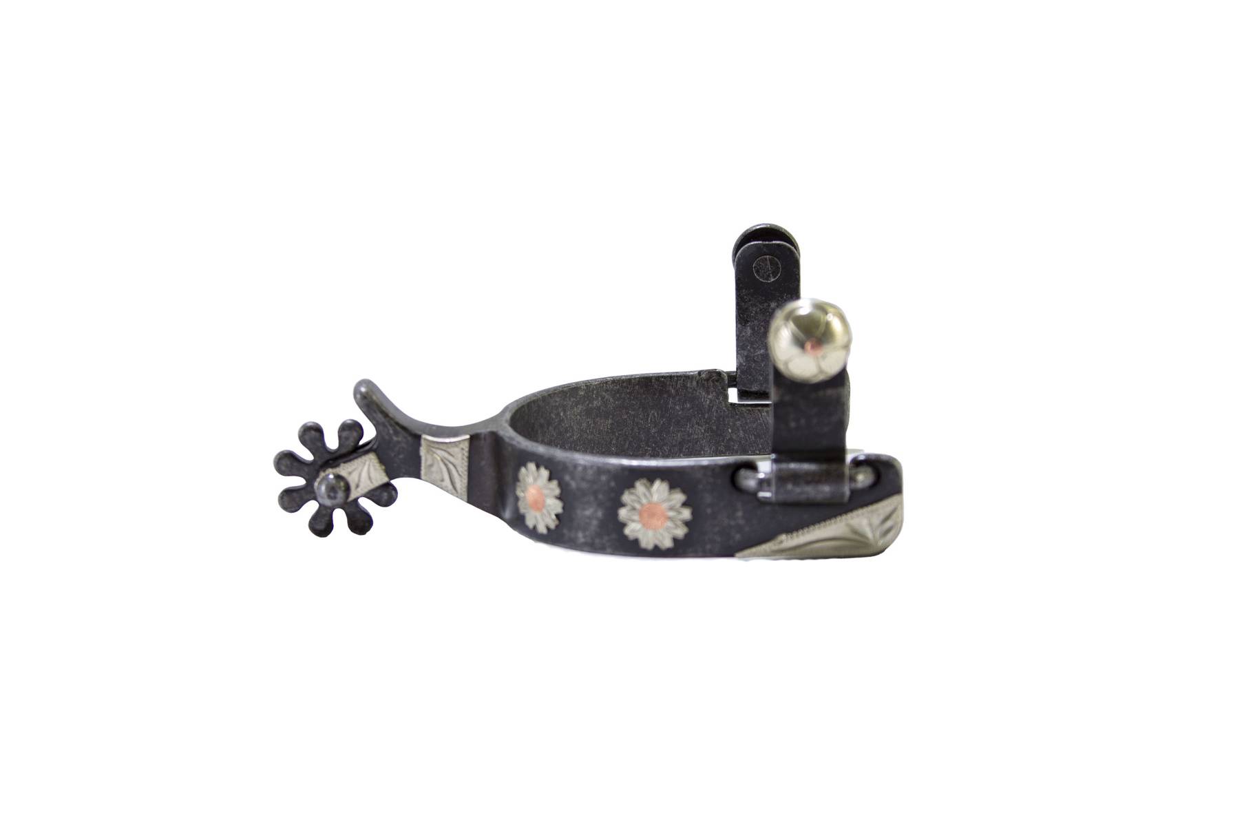 Spur with Flower Trim