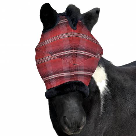 Kensington 73% UV Mini Fly Mask with Fleece Trim & Dual Ear Openings