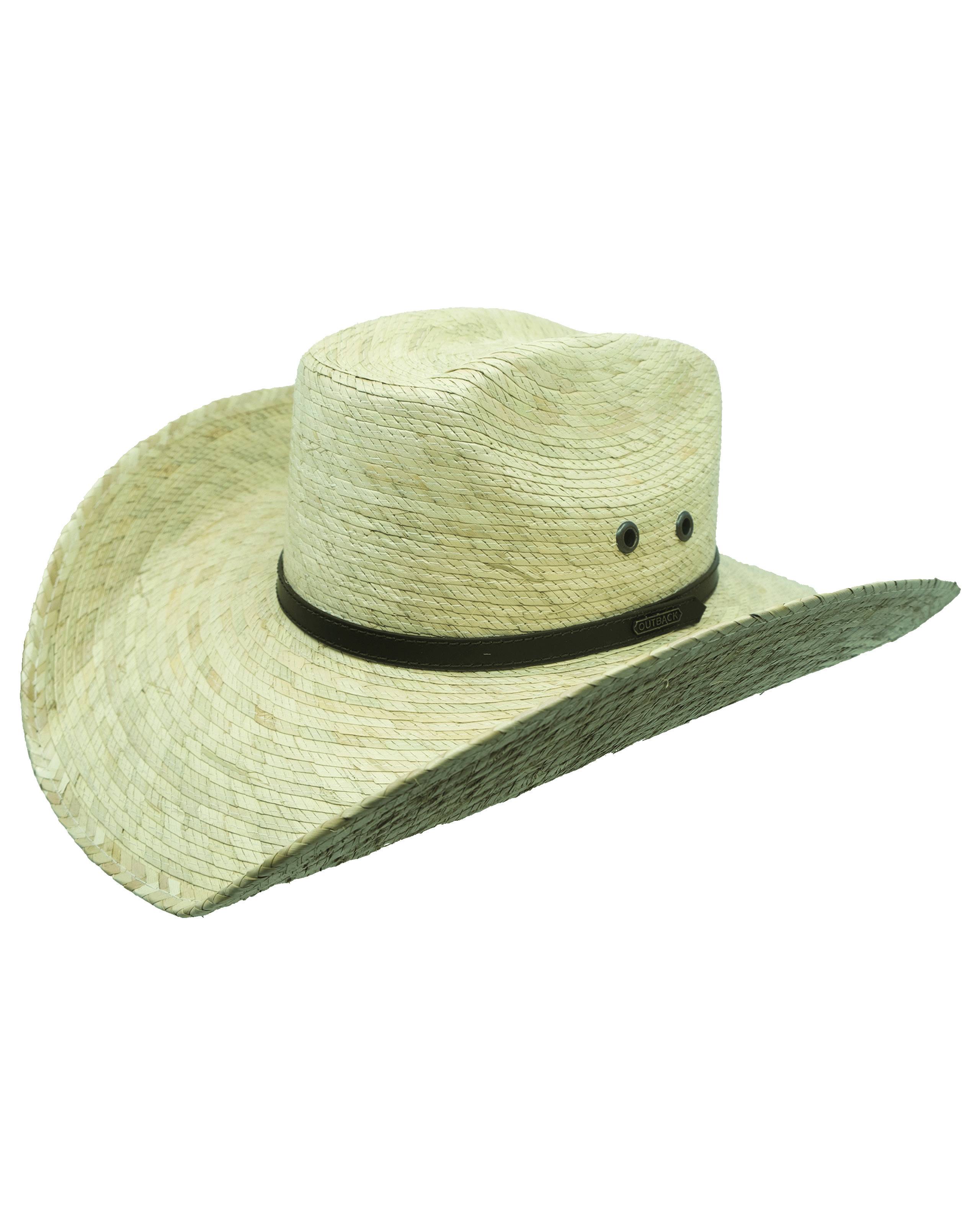 Outback Trading Eight Seconds Straw Hat