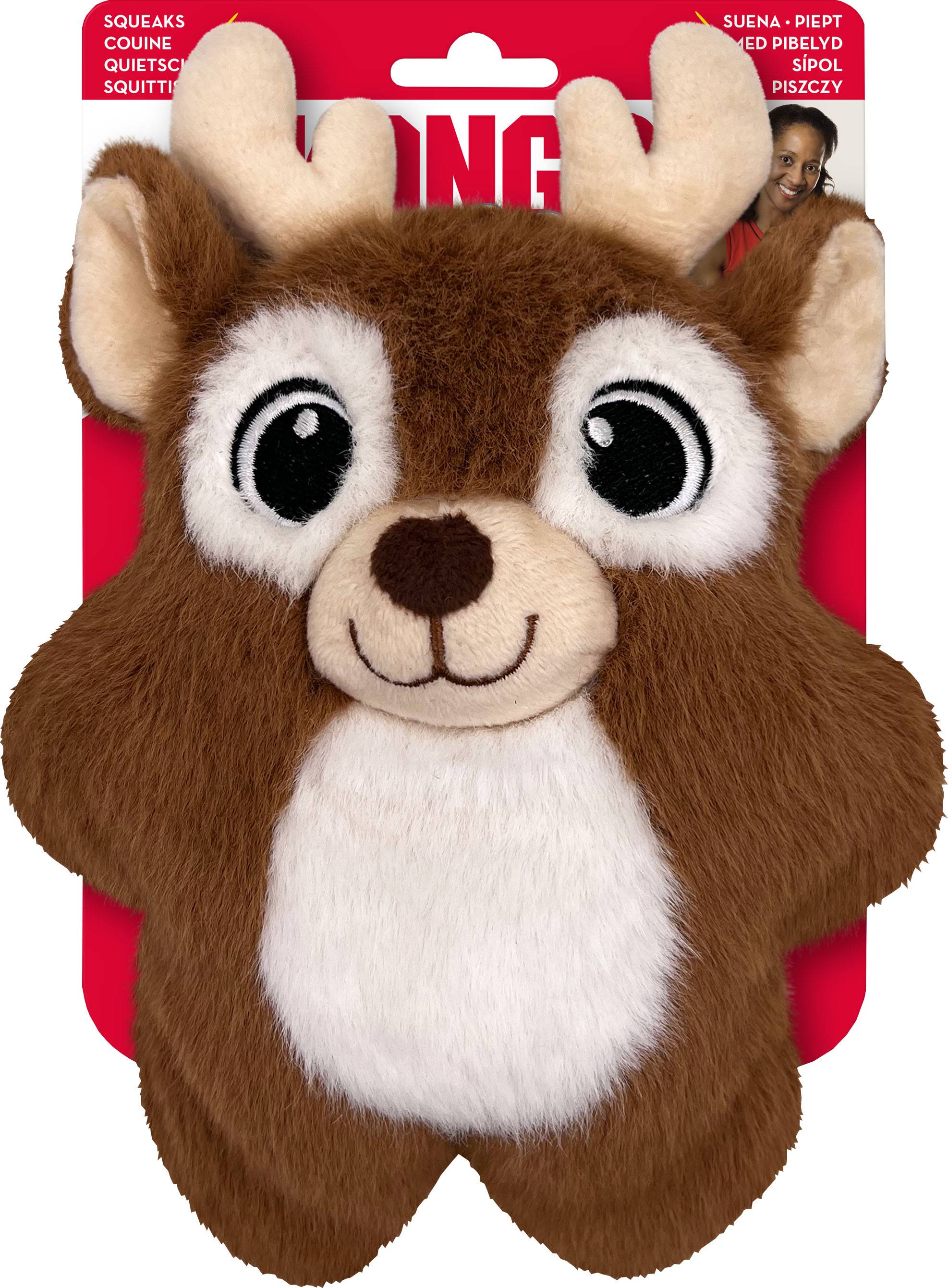 KONG Holiday Snuzzles Reindeer