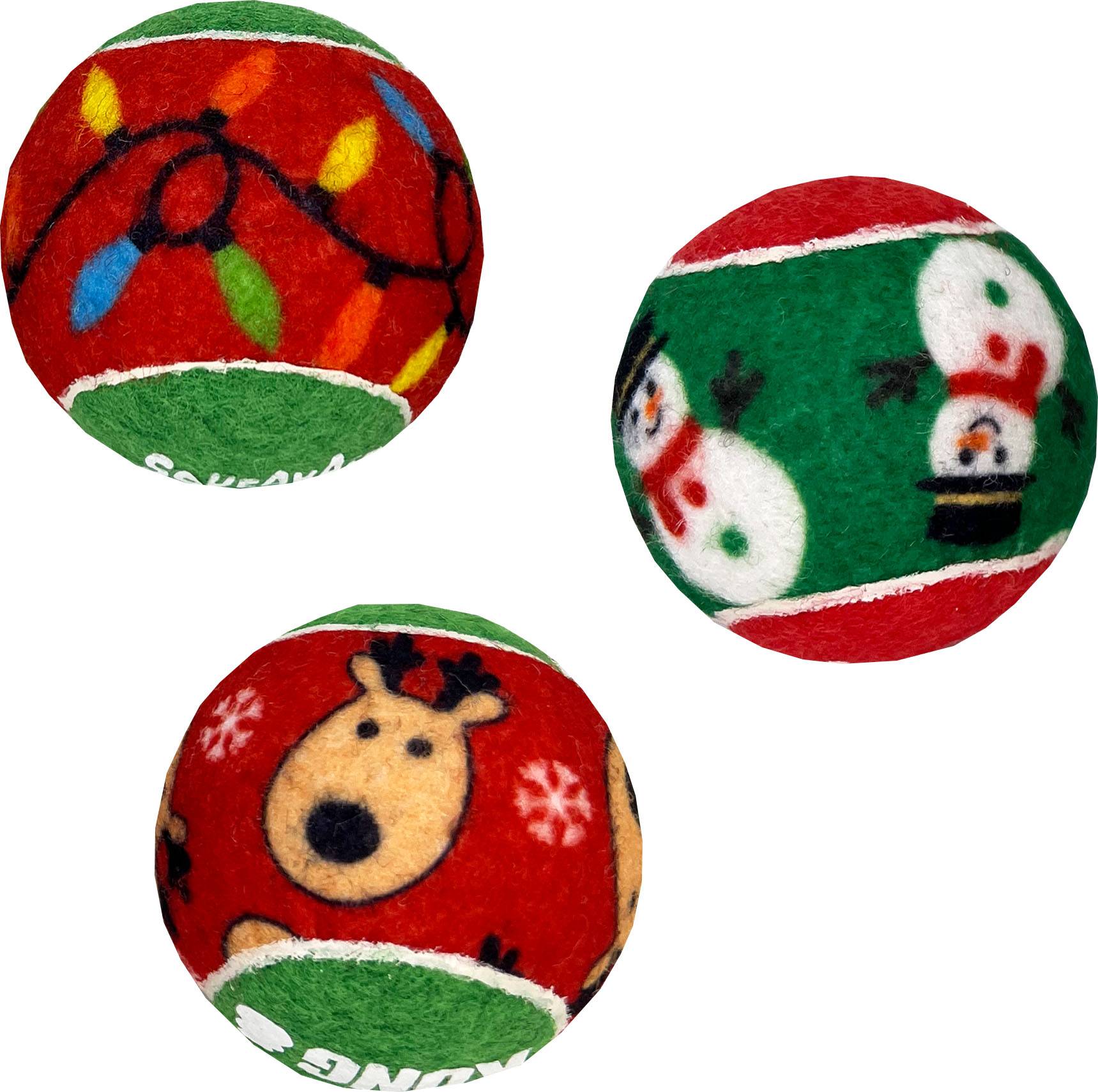 KONG Holiday Squeakair Balls