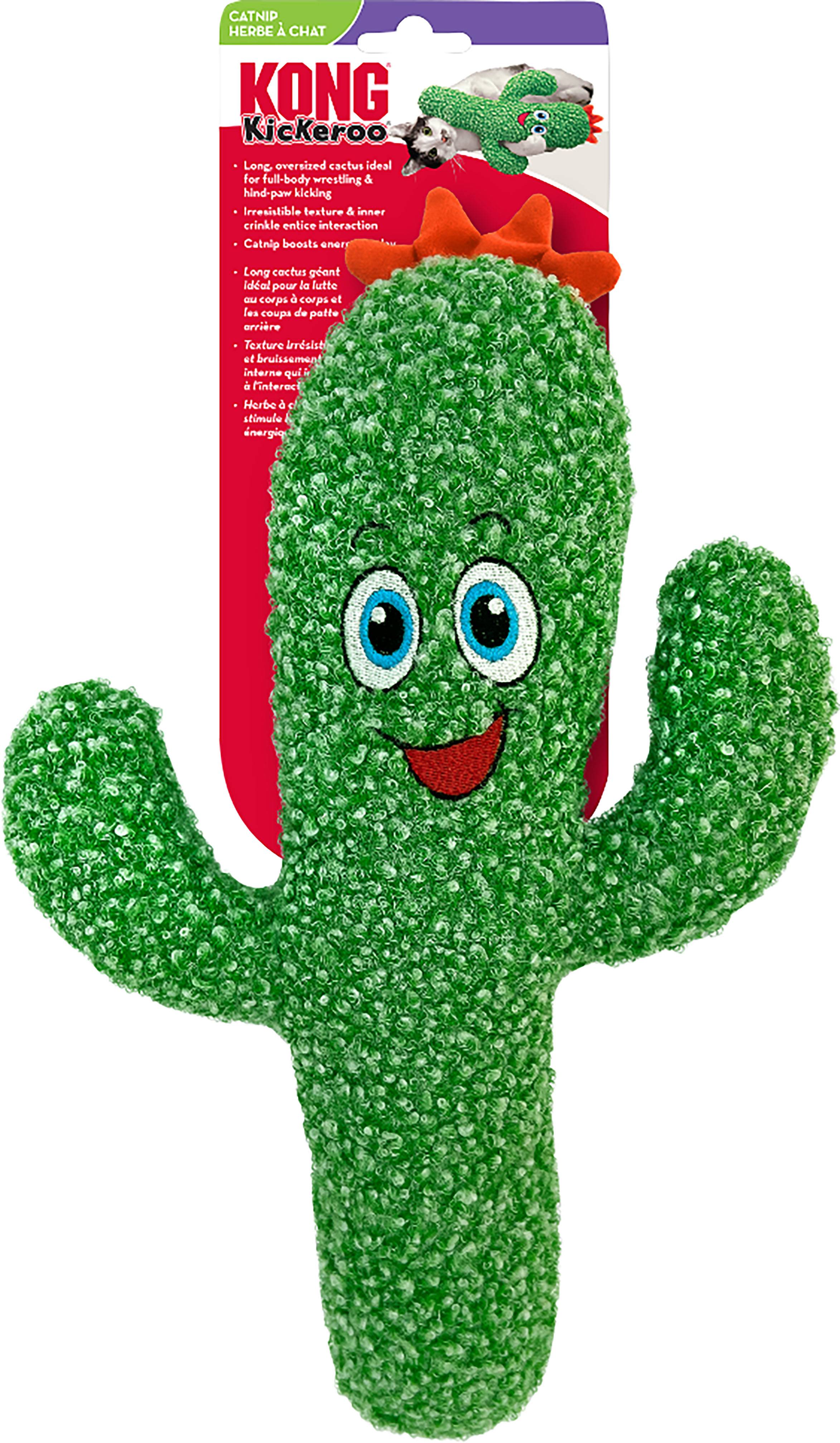 KONG Kickeroo Cactus Cat Toy