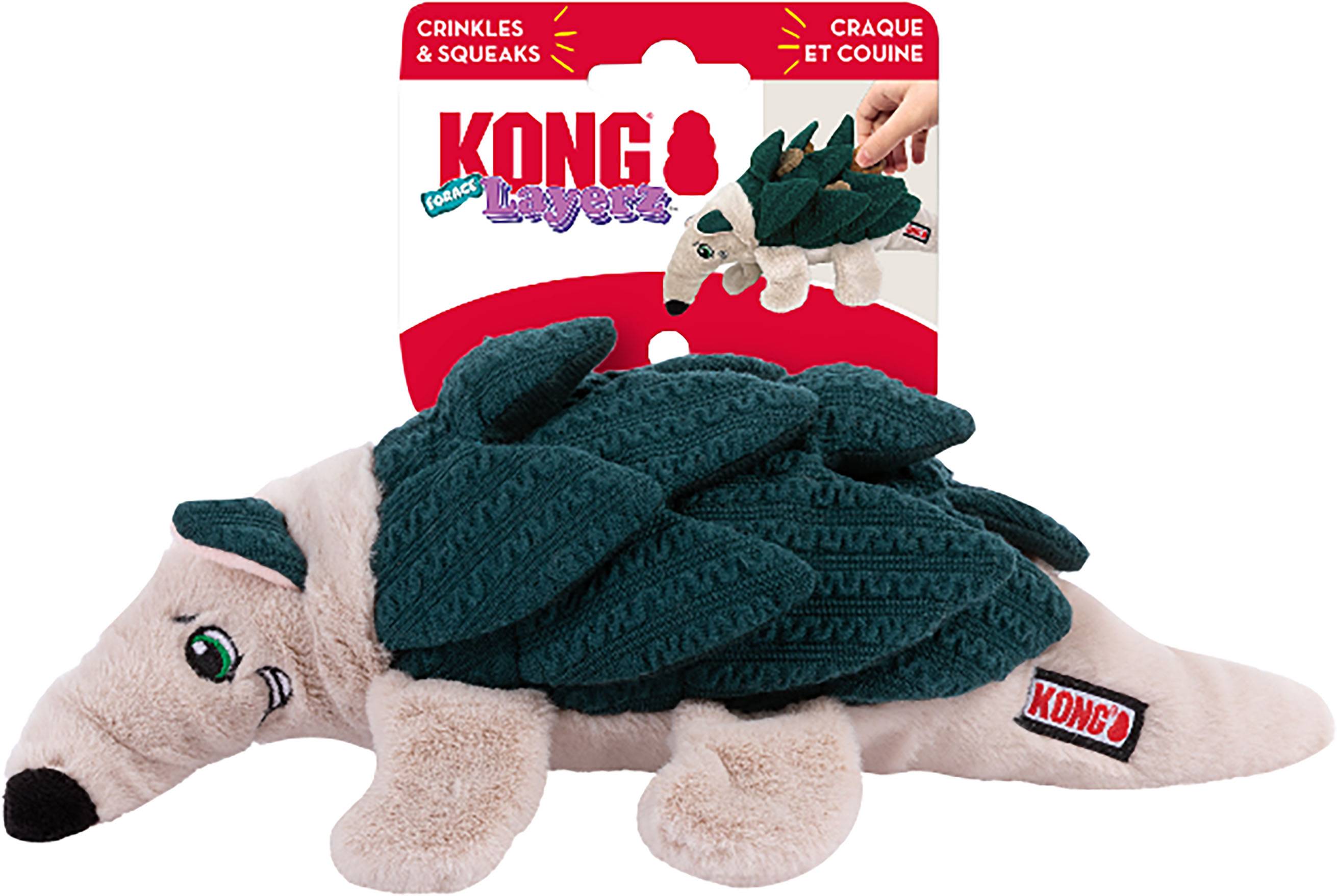 KONG Layerz Forage Armadillo