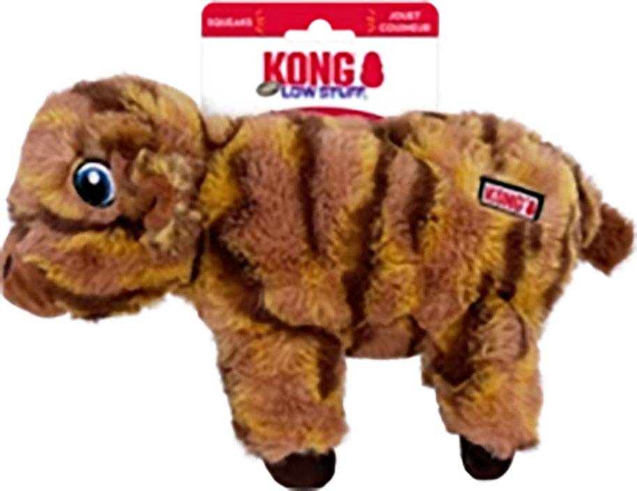 KONG Low Stuff Stripes Cow