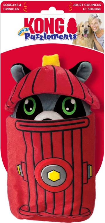 KONG Puzzlements Surprise Fire Hydrant