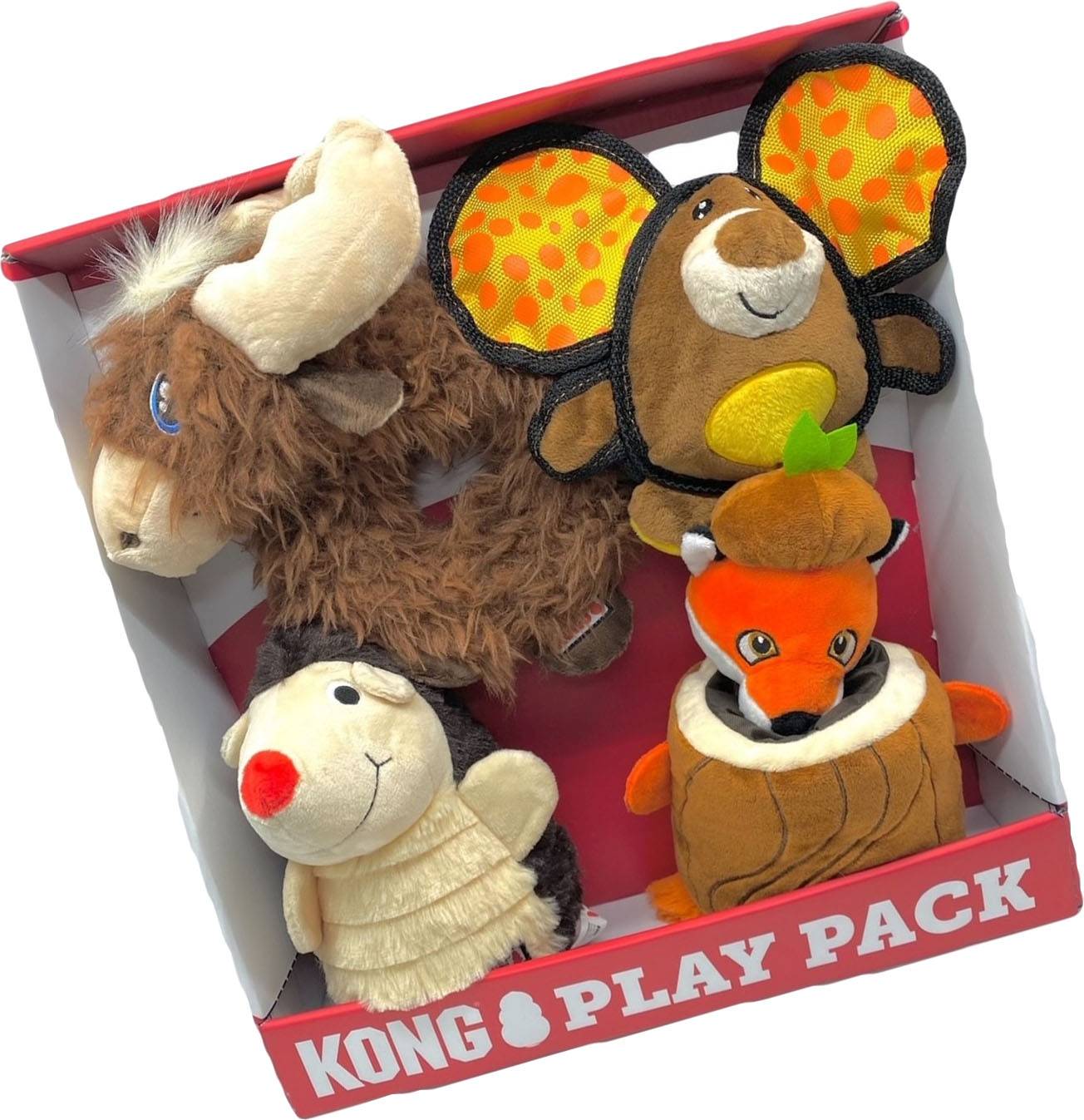 Kong Play Pack Dog Toys - 4 Pack