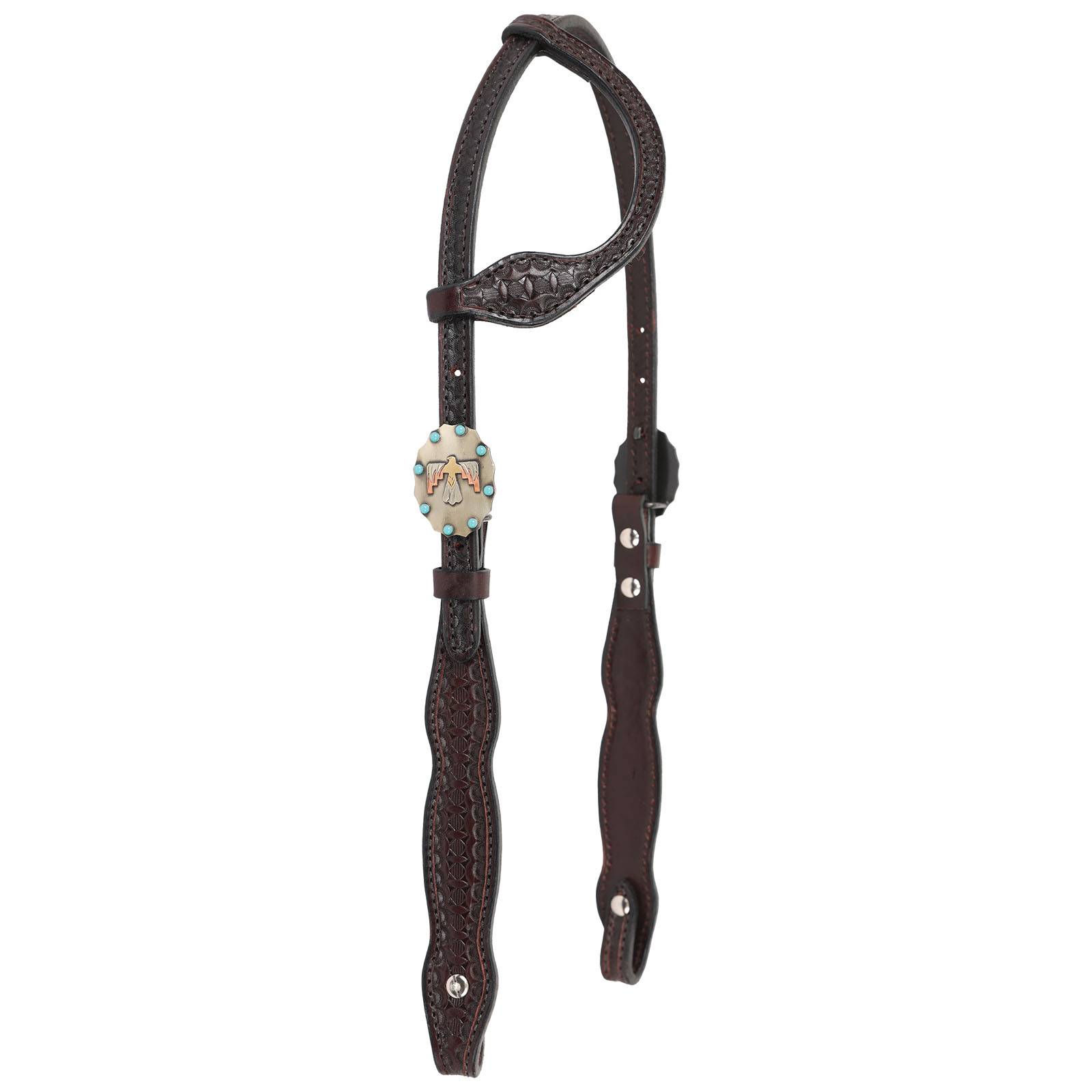 Circle Y Windsor 5/8" Shaped One Ear Headstall