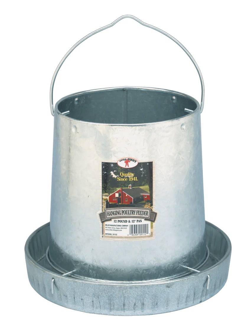 Little Giant Hanging Metal Poultry Feeder