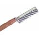 Roma Pulling Comb With Wooden Handle