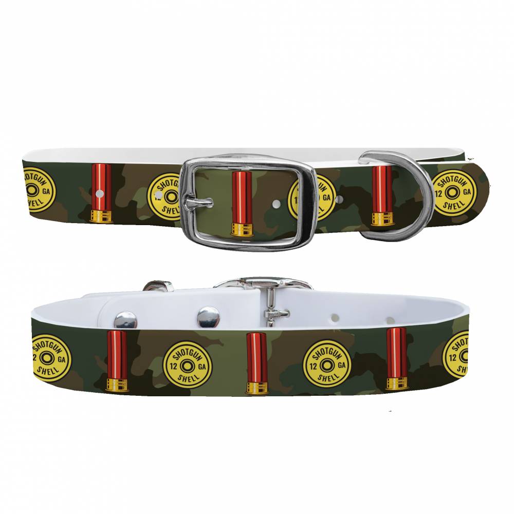 C4 Dog Collar Covey and Paddle 12 Gauge Camo Collar HorseLoverZ