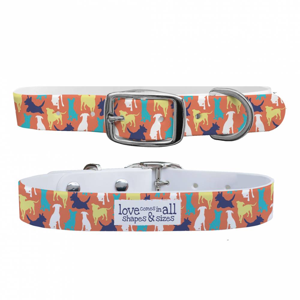 C4 Dog Collar ARDC Love Comes In All Sizes (Colors) Collar