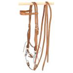 King Series Horse Embossed Browband Headstall