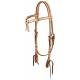 Futurity Headstall With Braided Rawhide
