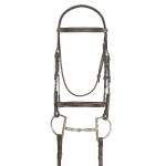 Ovation Fancy Raised Padded Bridle with Laced Reins