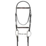 CamelotGold Fancy Raised Bridle w/ Laced Reins