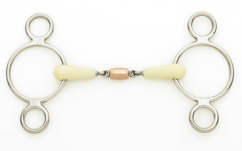 Happy Mouth Copper Roller Mouth 2-Ring Pessoa Gag