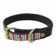 Halo Christmas Stripes Dog Collar