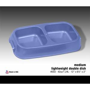 Lightweight Double Dish For Dogs