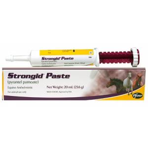Strongid Strongyle Horse Wormer Paste - 20ml