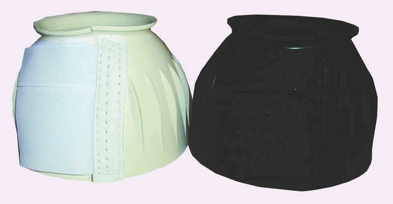 Rubber Boot Bell Pair with  Hook And Loop