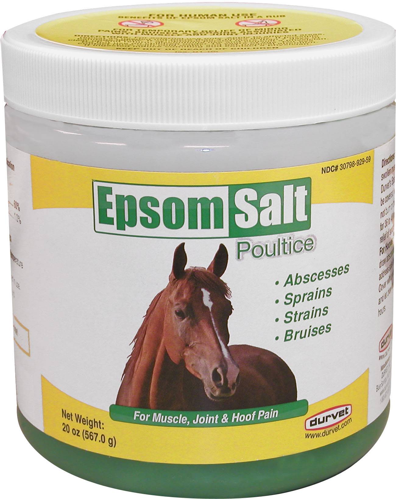 Durvet Epsom Salt Poultice Jar