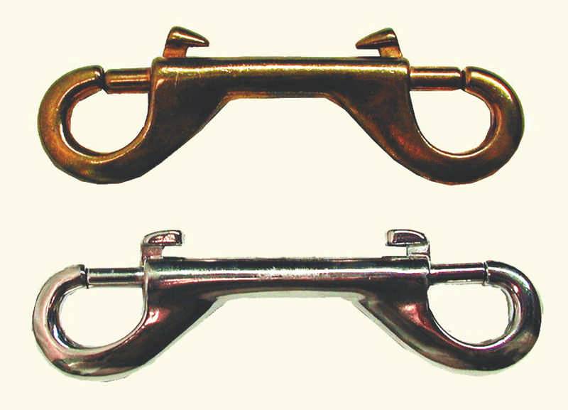 Double End Snap-Nickel Plated-4.75"