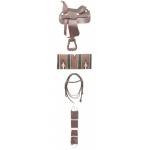 King Series Miniature Horse Western Saddle Package