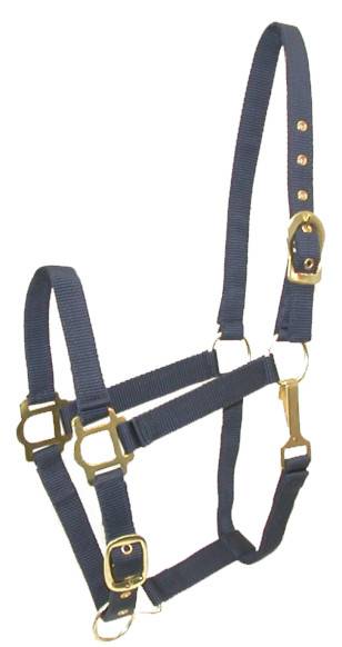 Gatsby Adjustable Nylon Halter with Snap