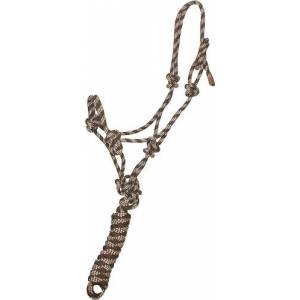 Gatsby Professional Cowboy Halter with Lead - Brown/Beige