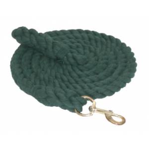 Gatsby Cotton Lead with Bolt Snap - Hunter - 10'