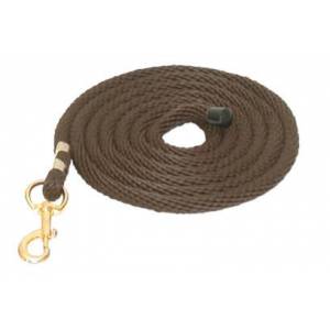 Gatsby Polypropylene Lead with Snap - Brown - 10'