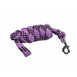 6' Gatsby Acrylic Lead Rope with Bolt Snap -Lavender/Black