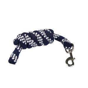 6' Gatsby Acrylic Lead Rope with Bolt Snap - Navy/White