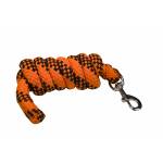 6' Gatsby Acrylic Lead Rope with Bolt Snap - Orange/Black