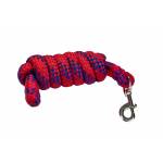 6' Gatsby Acrylic Lead Rope with Bolt Snap - Red/Royal