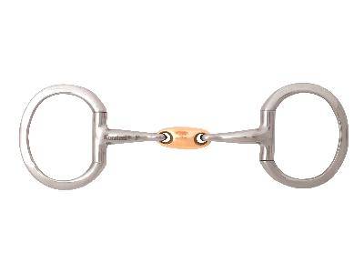 Korsteel Copper Oval Link Eggbutt Snaffle Bit